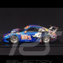 Porsche 997 GT3 RSR Flying Lizard n°81 Le Mans 2011 1/18 Spark 18S053