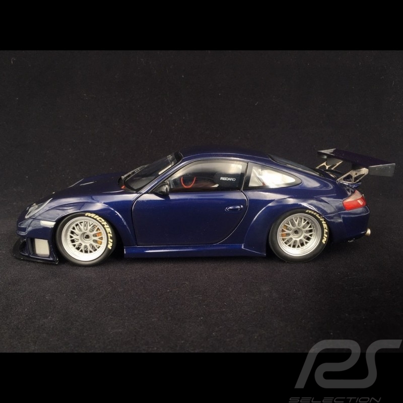 Porsche 911 GT3 RSR type 996 2004 bleue 1/18 Minichamps 100046404