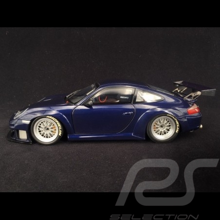 Porsche 911 GT3 RSR type 996 2004 blau 1/18 Minichamps 100046404