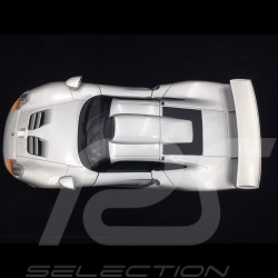 Porsche 911 GT1 1997 silver 1/18 Ut Models 27846