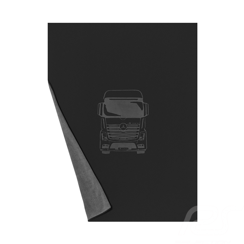 Plaid blanket decke Mercedes réversible reversible reversibel Actros polaire noir polar black schwarz Mercedes-Benz B67872010