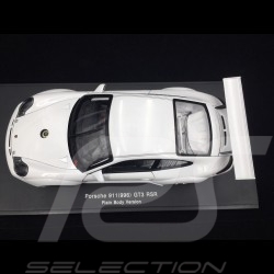 Porsche 911 GT3 RSR type 996 2005 Street Version blanche 1/18 Autoart 80584