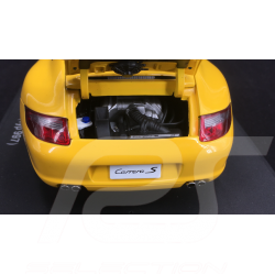 Porsche 911 type 997 Carrera S 2004 jaune 1/18 Autoart WAP02118115