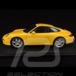 Porsche 911 type 997 Carrera S 2004 jaune 1/18 Autoart WAP02118115