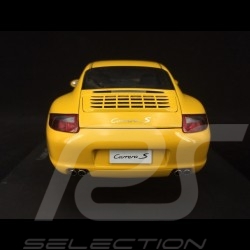 Porsche 911 type 997 Carrera S 2004 gelb 1/18 Autoart WAP02118115