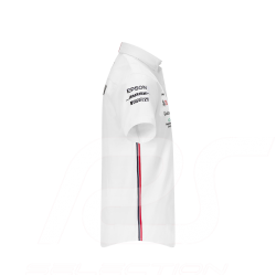Chemise Shirt Hemd Mercedes AMG Motorsport Manches courtes Blanc White Weiß Mercedes-Benz B67996505 - homme