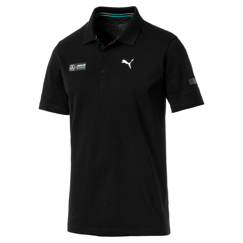 Mercedes Polo shirt AMG Motorsport Puma Black Mercedes-Benz