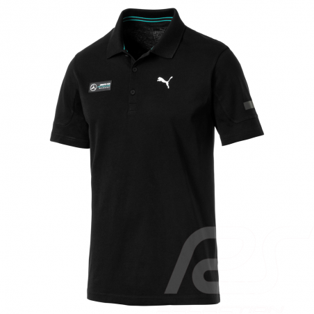 Mercedes Polo shirt AMG Motorsport Puma Black Mercedes-Benz B67996294 - men