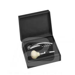 Ensemble set pour le vin wine wein Mercedes couteau sommelier et bouchon bouteille pommeau 300 SL knife and 300 SL shift knob bo