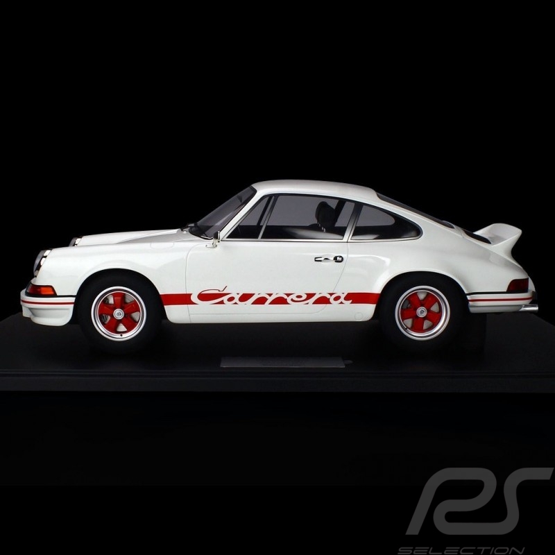 Porsche 911 Carrera RS 2.7 Lightweight 1972 Weiß / Rot 1/8 Minichamps 800653005
