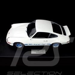 Porsche 911 Carrera RS 2.7 Lightweight 1972 Blanc White Weiß / BleuBlue Blau 1/8 Minichamps 800653007
