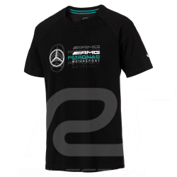 Mercedes T-shirt AMG Motorsport Puma Schwarz Mercedes-Benz B67996225 - Herren