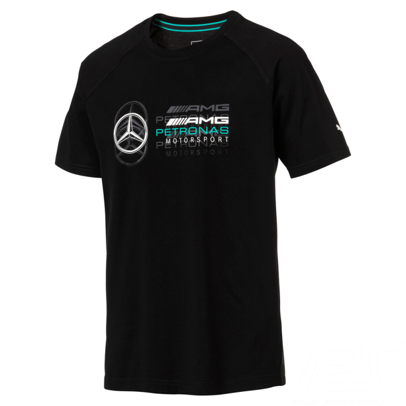 Mercedes T-shirt AMG Motorsport Puma Schwarz Mercedes-Benz B67996225 - Herren