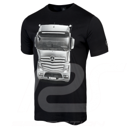 T-shirt Mercedes Actros Noir Black Schwarz Mercedes-Benz B67871251 - homme