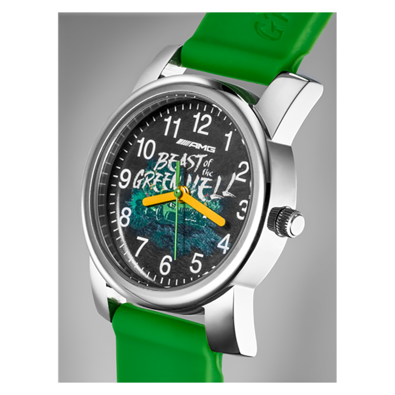 Montre Mercedes enfant dition AMG GT R Beast of the green hell Bracelet vert Mercedes Benz B66954228