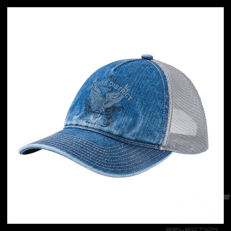 Mercedes cap Trucker District edition Jeans blue Mercedes-Benz B67870985