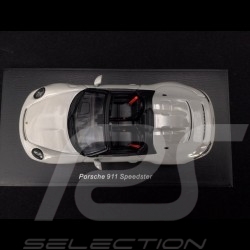 Porsche 911 type 991 Speedster 2019 chalk grey 1/43 Spark S7632