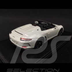 Porsche 911 type 991 Speedster 2019 gris craie 1/43 Spark S7632 chalk grey grau