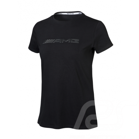 T-shirt Mercedes AMG Noir Black Schwarz Mercedes-Benz B66958739 - femme women damen