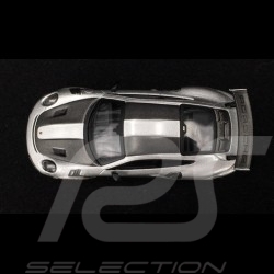 Porsche 911 type 991 GT2 RS ph II 2018 silver GT 1/64 Truescale MGT00063-L