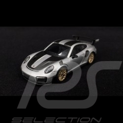 Porsche 911 typ 991 GT2 RS mk II 2018 silber GT 1/64 Truescale MGT00063-L