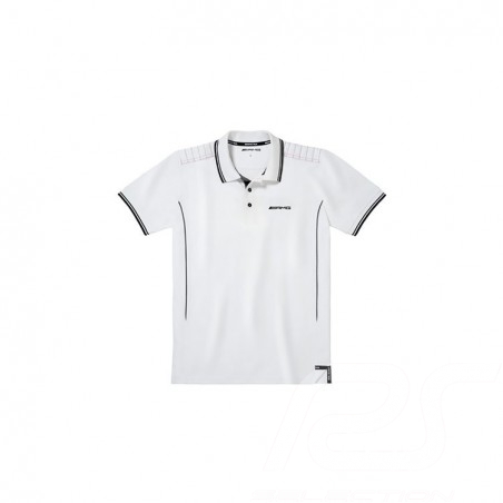 Mercedes Polo shirt AMG White / Black Mercedes-Benz B66956772 - men