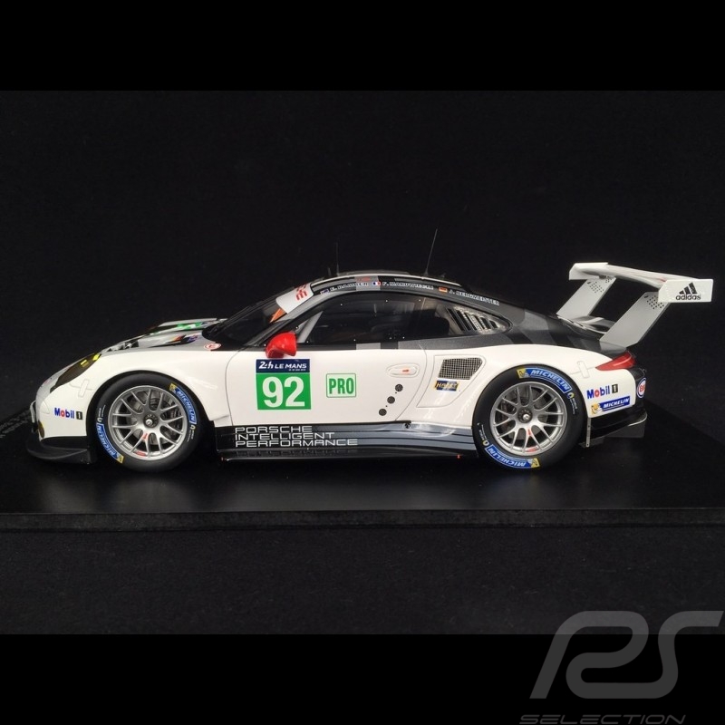 Porsche 911 type 991 GT3 RSR n° 92 24h du Mans 2016 1/18 Spark 18S275