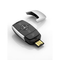 Clé USB Stick USB-Stick Mercedes 32 GB aspect clé 6e gén. noire 6th gen. key aspect black gen6 schlüsselaspekt schwarz Mercedes-
