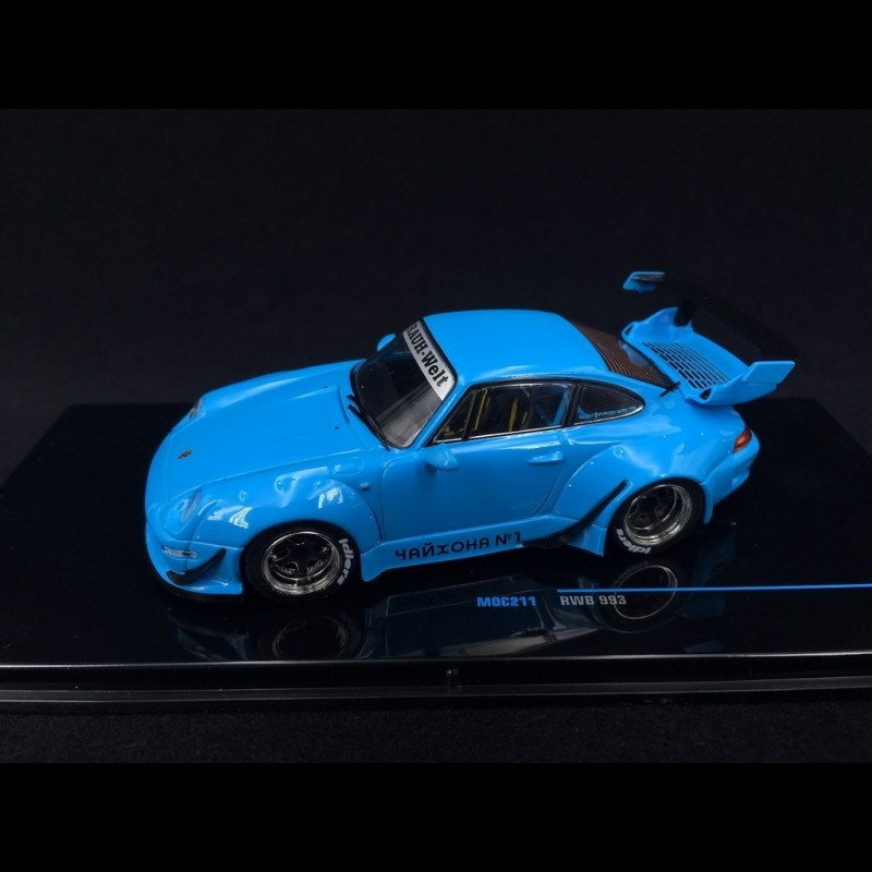 Porsche 911 RWB LBWK Type 993 Inspiration 935 Sieger 24h Le Mans 1979 n° 41 Weiß 1/43 Ixo Models