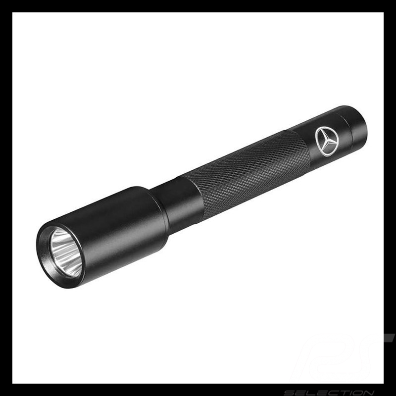 Mercedes flashlight LED 80 lumens aluminum black Mercedes-Benz B66953318