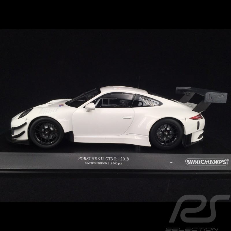 Porsche 911 type 991 GT3 R Street version blanche 1/18 Minichamps 155186900
