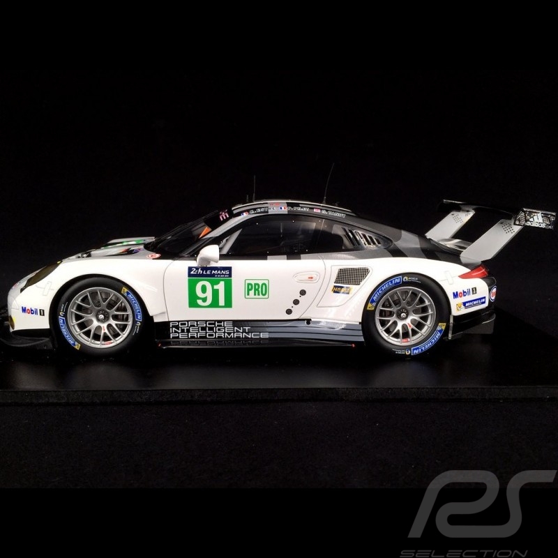 Porsche 991 GT3 RSR 24h du Mans 2016 n° 91 Porsche Motorsport 1/18 Spark 18S274