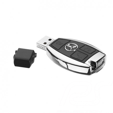 Clé USB Stick USB-Stick Mercedes 16 GB aspect clé voiture key appearance autoschlüssel aussehen noire black schwarz Mercedes-Ben