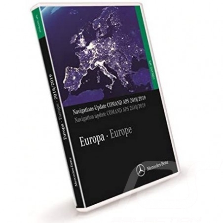 DVD Mercedes navigation NTG1 Europe Europa v19 2018-2019 Mercedes-Benz A2118270901