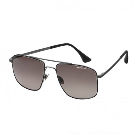 Lunettes de soleil Mercedes AMG sunglasses sonnenbrille homme men herren Business acier monture bronze verres bruns steel bronze