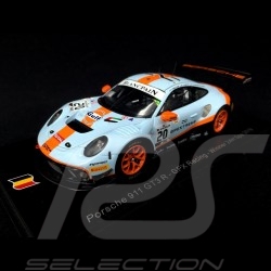Porsche 911 type 991 GT3 R Sieger 24H Spa 2019 n° 20 Gulf GPX Racing 1/43 Spark SB251