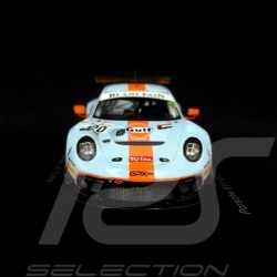 Porsche 911 type 991 GT3 R Sieger 24H Spa 2019 n° 20 Gulf GPX Racing 1/43 Spark SB251