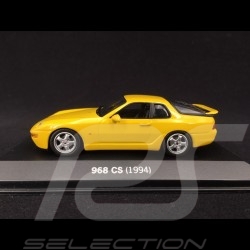 Porsche 968 CS Clubsport 1994 jaune yellow gelb 1/43 Minichamps WAP02004S07