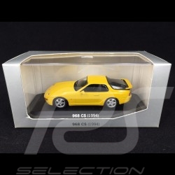 Porsche 968 CS Clubsport 1994 jaune yellow gelb 1/43 Minichamps WAP02004S07