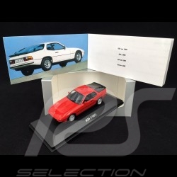 Porsche 924 1985 rot 1/43 Minichamps WAP02001S07