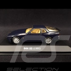 Porsche 944 S2 1991 blue 1/43 Minichamps WAP02003S07