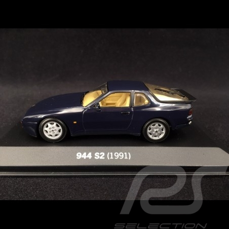 Porsche 944 S2 1991 blau 1/43 Minichamps WAP02003S07