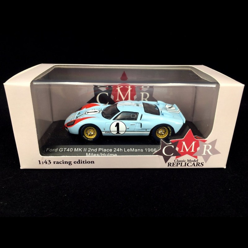 Ford GT40 Mk II n° 1 24h Le Mans 1966 Ken Miles 1/43 CMR CMR43055