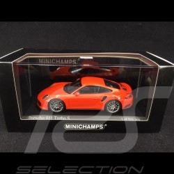 Porsche 911 Typ 991 2016 orange 1/43 Minichamps 410067171