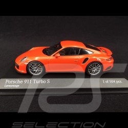Porsche 911 Typ 991 2016 orange 1/43 Minichamps 410067171