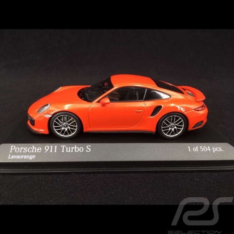 Porsche 911 Type 991 2016 orange 1/43 Minichamps 410067171