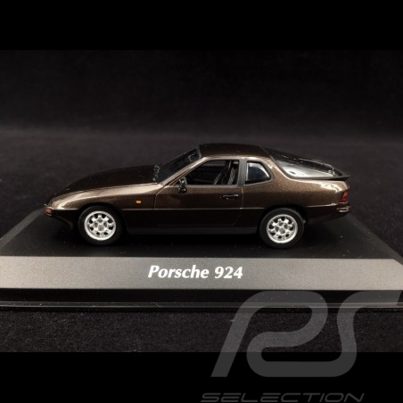 Porsche 924 1984 brun métallisé 1/43 Minichamps 940062121