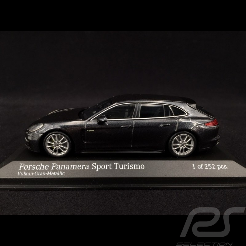 Porsche Panamera 4E-HYBRID SPORT TURISMO 2017 gray 1/43 Minichamps 410066112