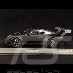 Porsche 911 Type 991 GT3 R Street version 2018 noire black schwarz 1/18 Minichamps 155186901