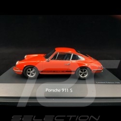 Porsche 911 S 2.2 1970 Orange Tangerine 1/43 Schuco 450270700